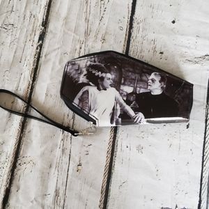 Rock Rebel Frankenstein and Bride Wallet